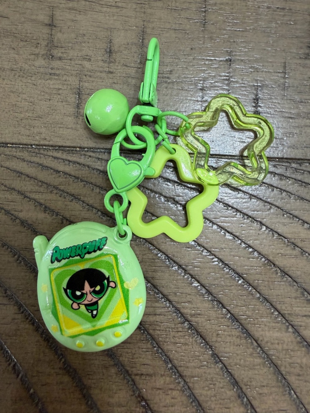 Powerpuff Girls Keychain/Bag Charm- Green